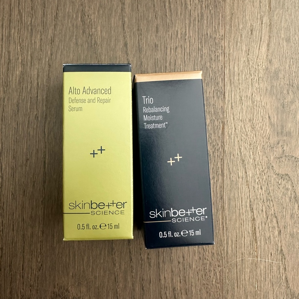 SkinBetter Science Alto Advanced Serum and Trio Moisture Treatment Set